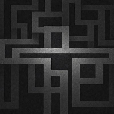 The primary subject of the image is a cross-shaped pattern, which is the main object, scene, or focus of the image. The setting or background is a black surface, which creates a contrast with the cross pattern. The visual style of the image is a combination of digital art and illustration, as it is a digital artwork with a detailed and intricate design. The colors and mood of the image are predominantly black and white, giving it a classic and timeless appearance.